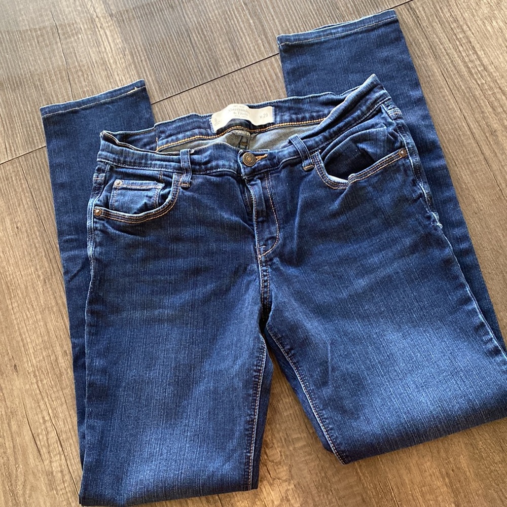 Abercrombie & Fitch| perfect stretch mid-rise jeans